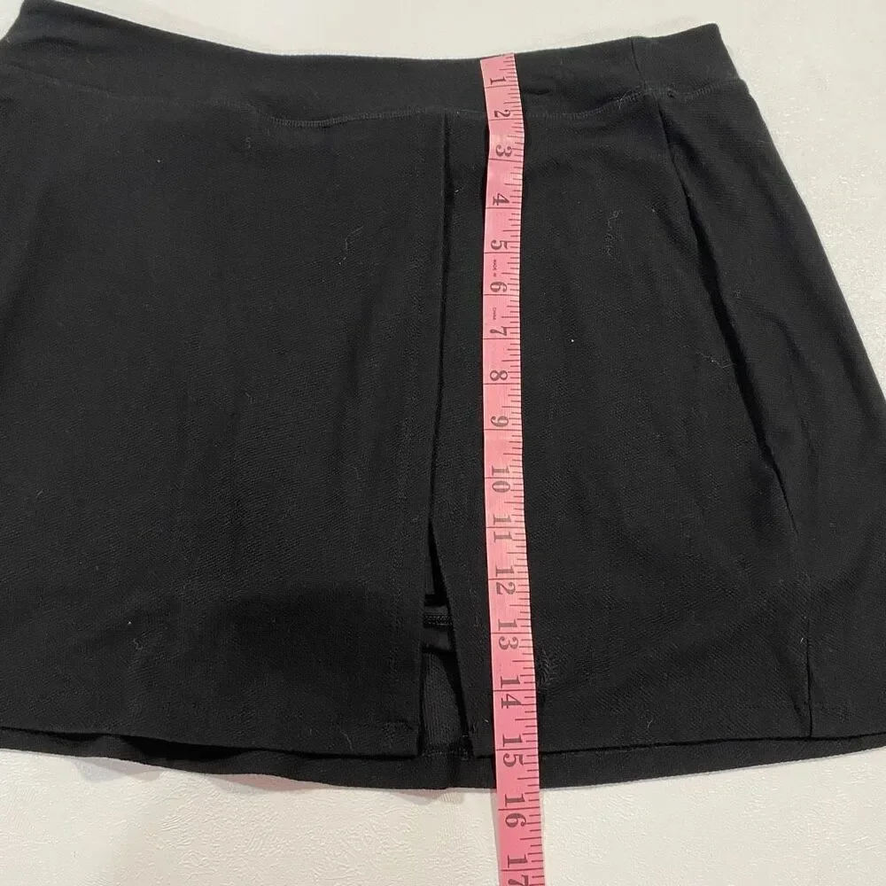 PINK Victoria’s Secret Black Corset Crop Top & Mini Skirt Set XL - Picture 7 of 15
